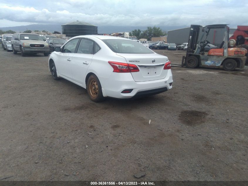 2019 NISSAN SENTRA SV - 3N1AB7AP8KL606626