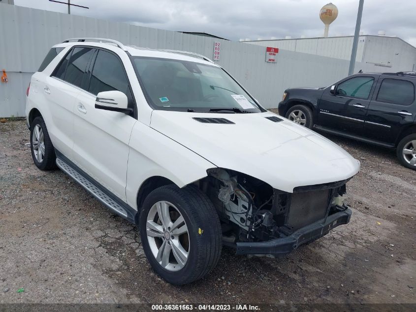 2014 MERCEDES-BENZ M-CLASS ML 350 - 4JGDA5JBXEA280678