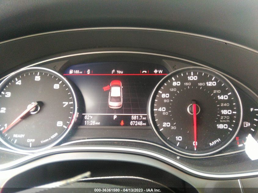 2016 AUDI A6 3.0T PREMIUM PLUS - WAUFGAFC3GN191646