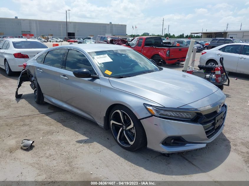 2022 HONDA ACCORD SEDAN SPORT SE - 1HGCV1F46NA012753