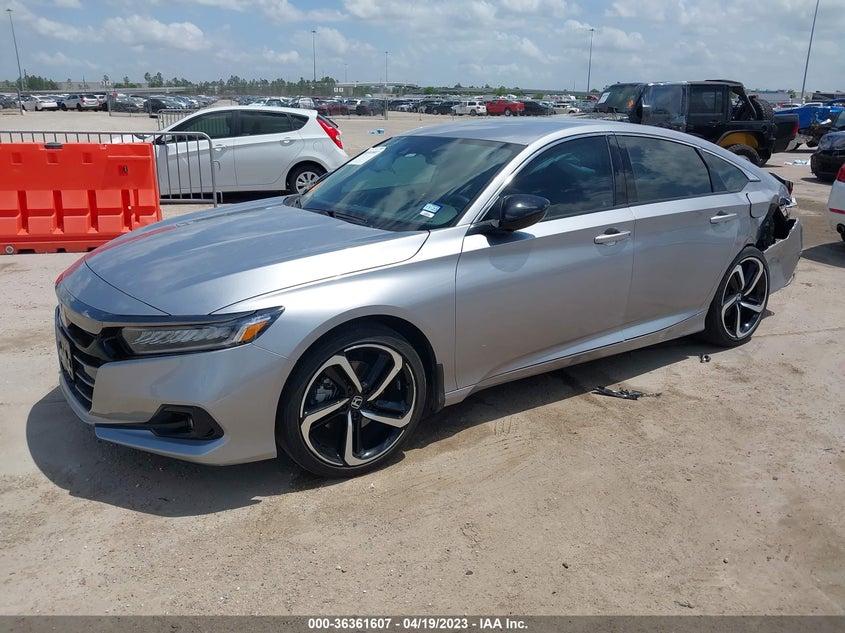 VIN 1HGCV1F46NA012753 2022 HONDA ACCORD SEDAN SPORT SE