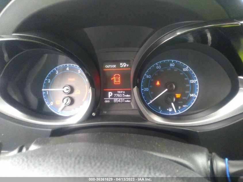 2016 TOYOTA COROLLA L/LE/S/S PLUS/LE PLUS - 5YFBURHE6GP426499