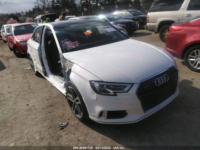 2017 AUDI A3 SEDAN PREMIUM - WAUB8GFF4H1033270