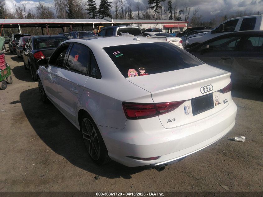 2017 AUDI A3 SEDAN PREMIUM - WAUB8GFF4H1033270
