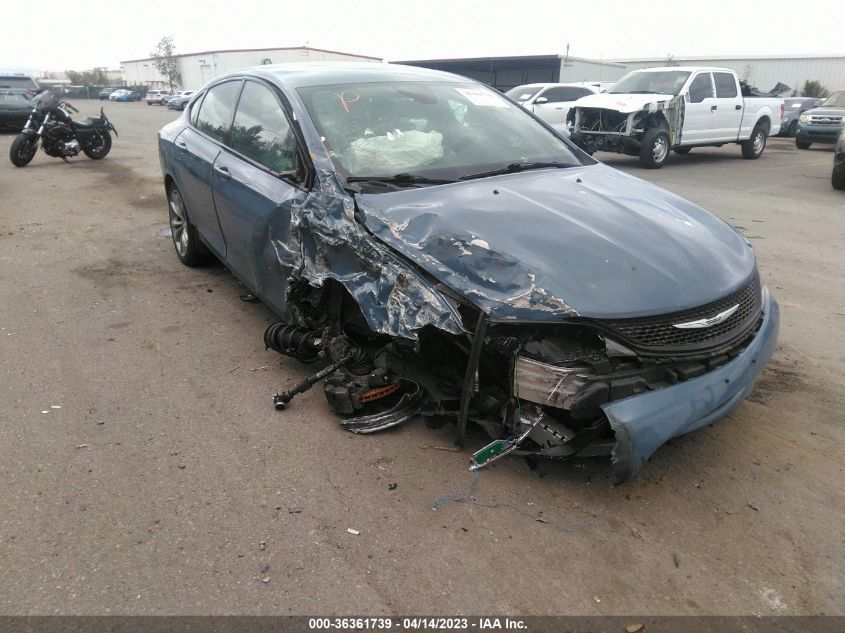 2015 CHRYSLER 200 S - 1C3CCCBB3FN626405
