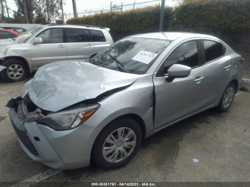VIN 3MYDLBYV9KY509244 2019 TOYOTA YARIS SEDAN L/LE/XLE
