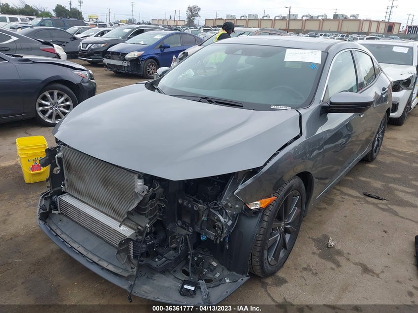 VIN SHHFK7H68LU407803 2020 HONDA CIVIC HATCHBACK EX