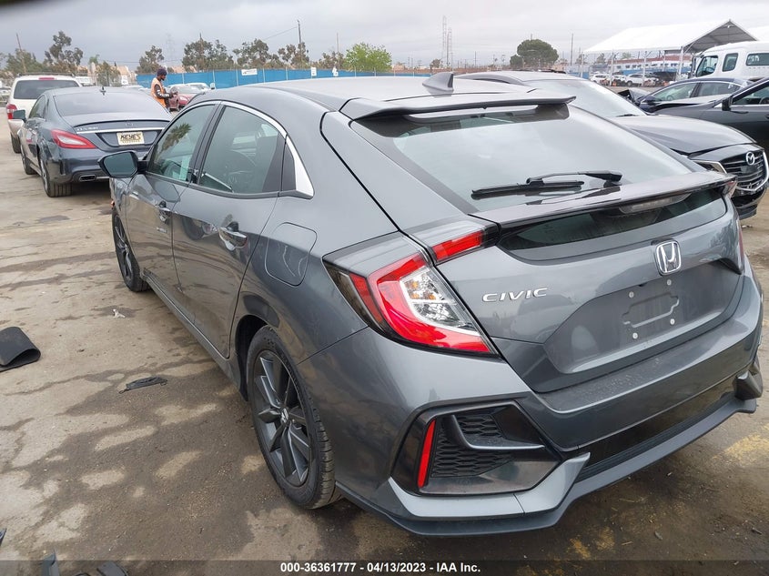 VIN SHHFK7H68LU407803 2020 HONDA CIVIC HATCHBACK EX