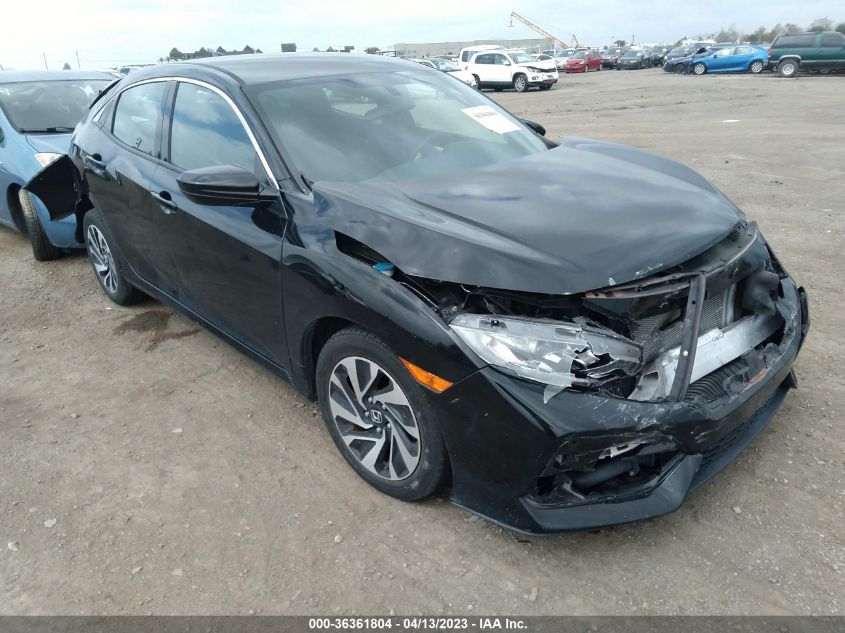 SHHFK7H21HU406710 HONDA CIVIC HATCHBACK LX 2017