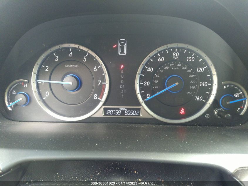 2013 HONDA CROSSTOUR EX-L 5J6TF3H50DL006148