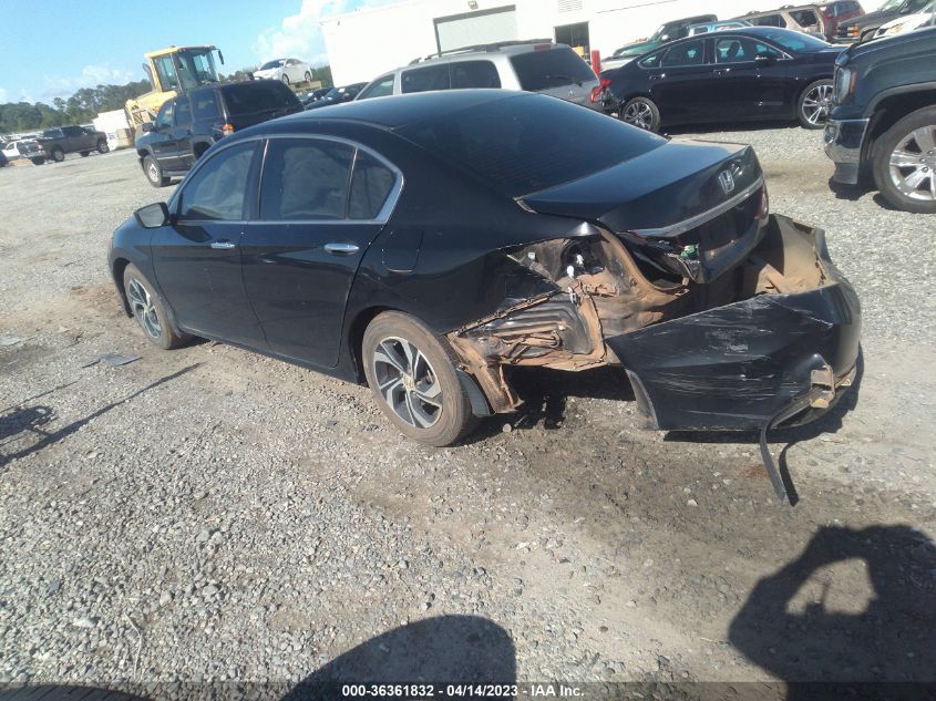2017 HONDA ACCORD SEDAN LX - 1HGCR2F33HA212852