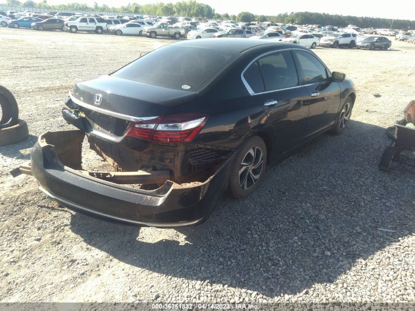 2017 HONDA ACCORD SEDAN LX - 1HGCR2F33HA212852