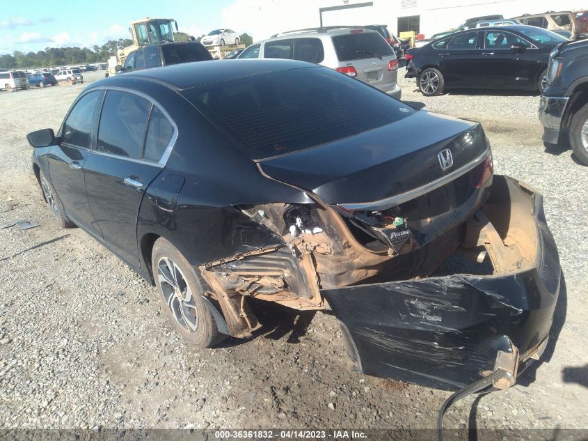 2017 HONDA ACCORD SEDAN LX - 1HGCR2F33HA212852