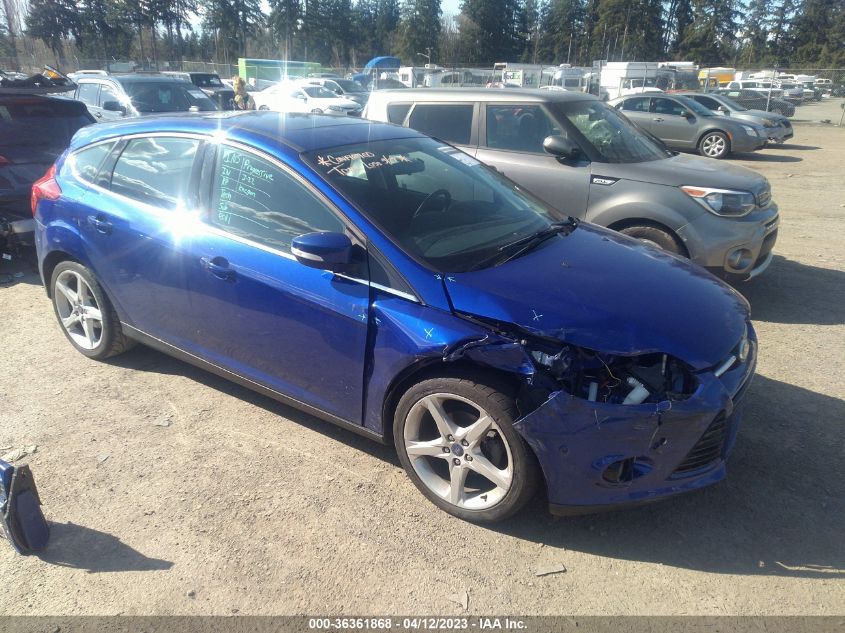 2013 FORD FOCUS TITANIUM - 1FADP3N21DL227314