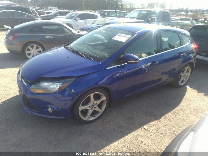 2013 FORD FOCUS TITANIUM - 1FADP3N21DL227314