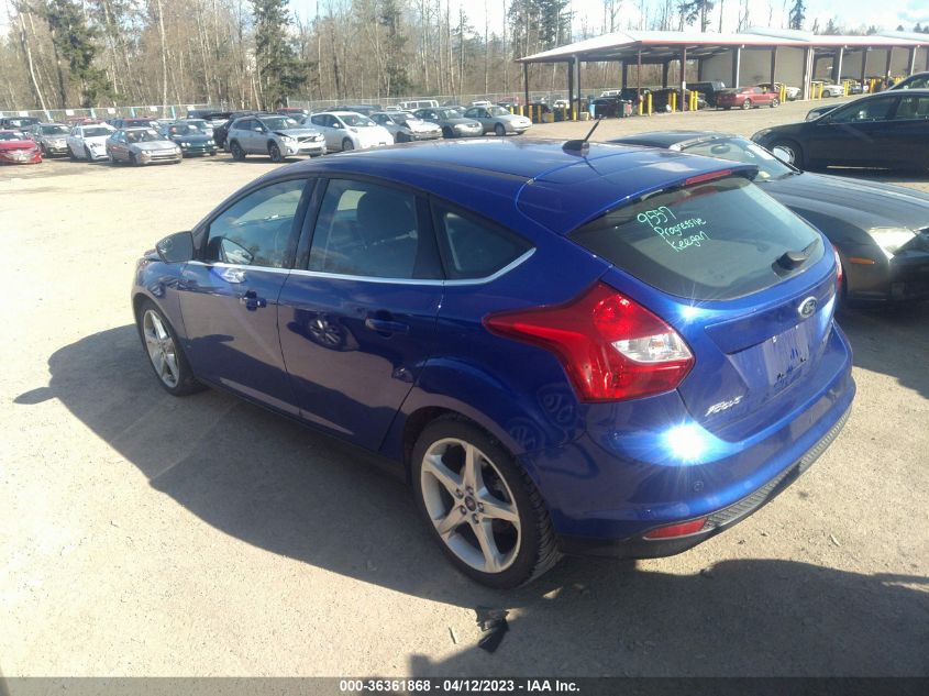 2013 FORD FOCUS TITANIUM - 1FADP3N21DL227314