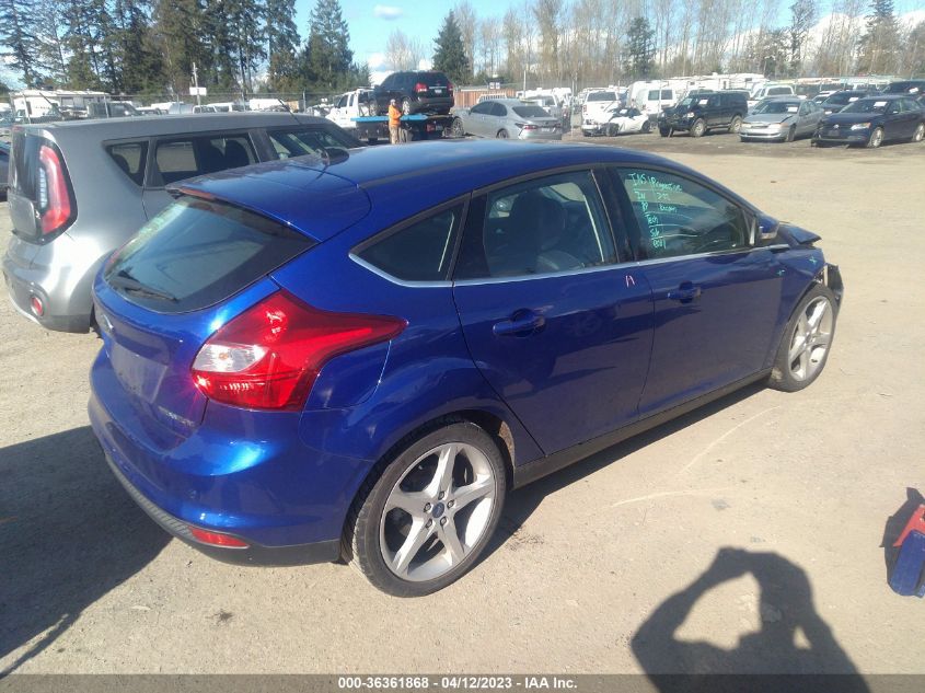 2013 FORD FOCUS TITANIUM - 1FADP3N21DL227314