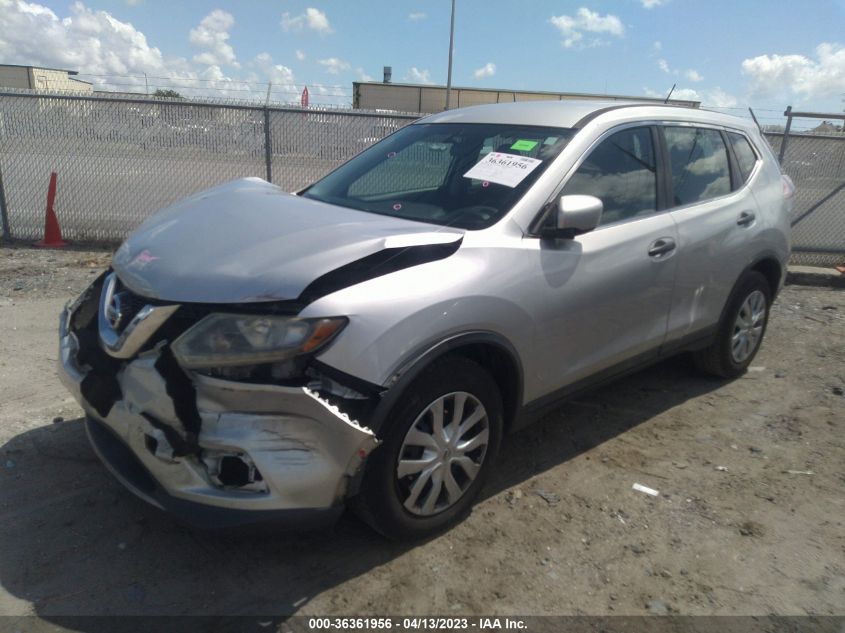 2016 NISSAN ROGUE SV/SL/S - 5N1AT2MT2GC823366