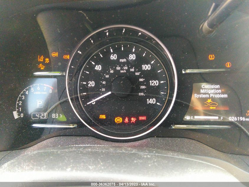 2019 HONDA HR-V EX - 3CZRU5H56KM714539