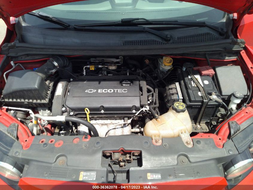 2014 CHEVROLET SONIC LT - 1G1JC5SH4E4190924