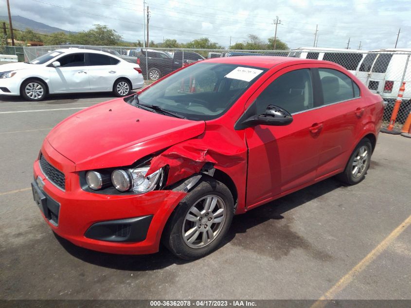 2014 CHEVROLET SONIC LT - 1G1JC5SH4E4190924