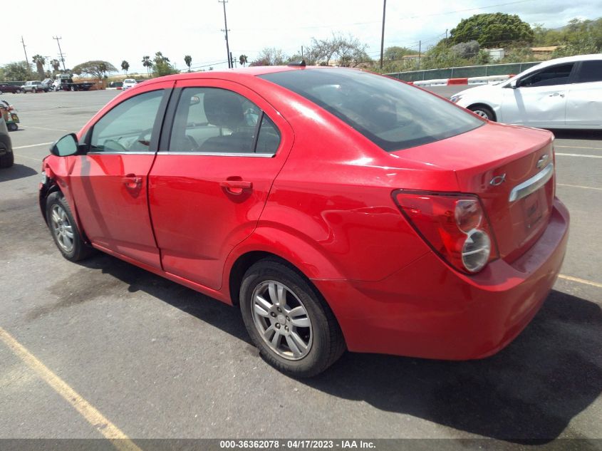 2014 CHEVROLET SONIC LT - 1G1JC5SH4E4190924