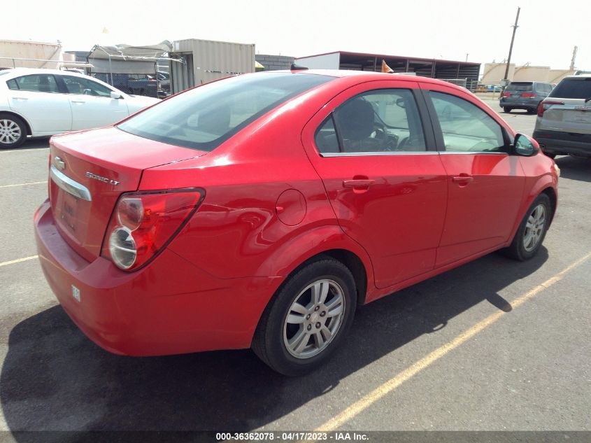2014 CHEVROLET SONIC LT - 1G1JC5SH4E4190924