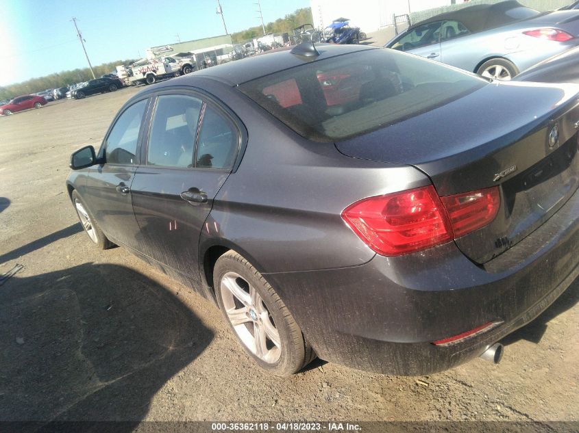 2013 BMW 3 SERIES 320I XDRIVE - WBA3C3C51DF981100