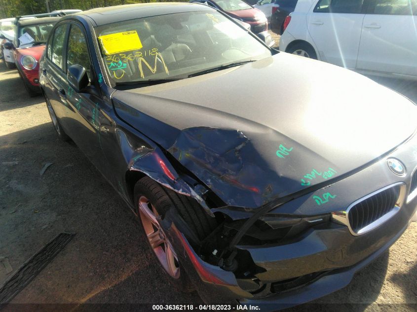 2013 BMW 3 SERIES 320I XDRIVE - WBA3C3C51DF981100
