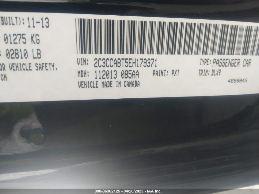 2014 CHRYSLER 300 300S - 2C3CCABT5EH179371