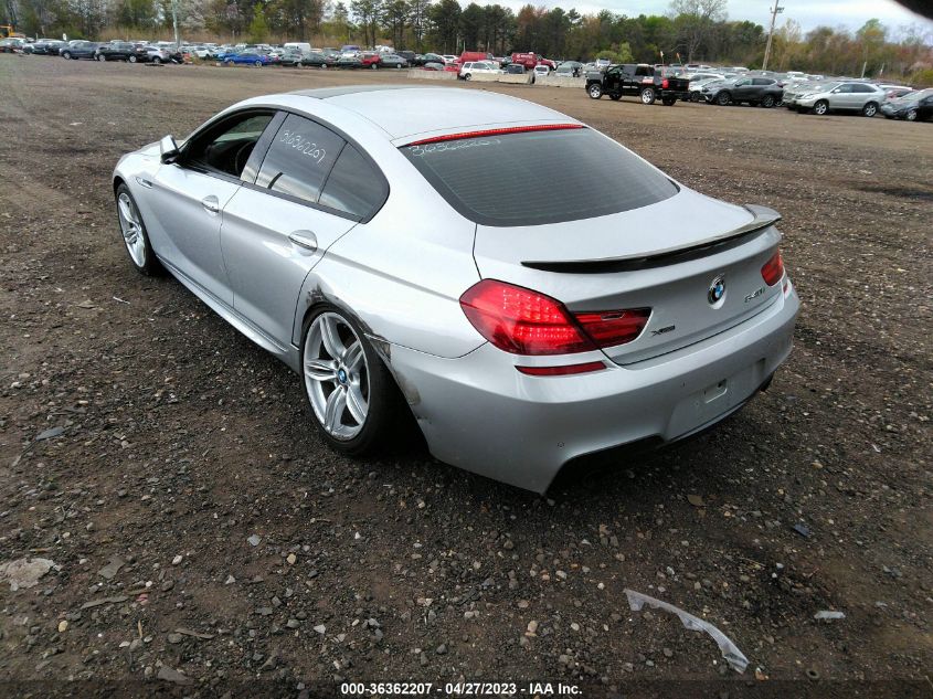 2014 BMW 6 SERIES 640I XDRIVE - WBA6B8C52EDZ72318
