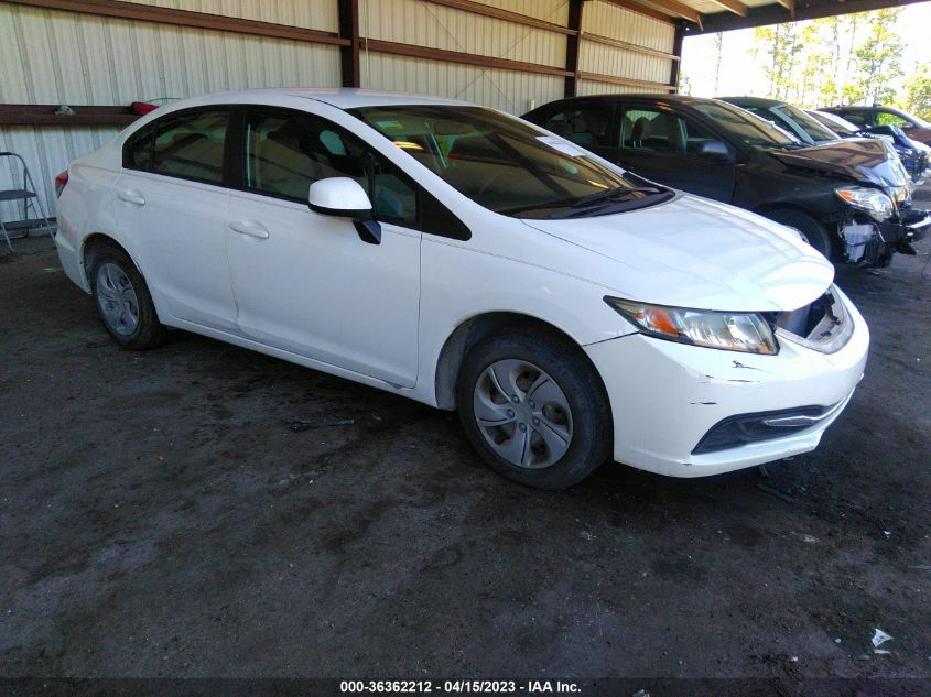2013 HONDA CIVIC SDN LX - 19XFB2F50DE073305