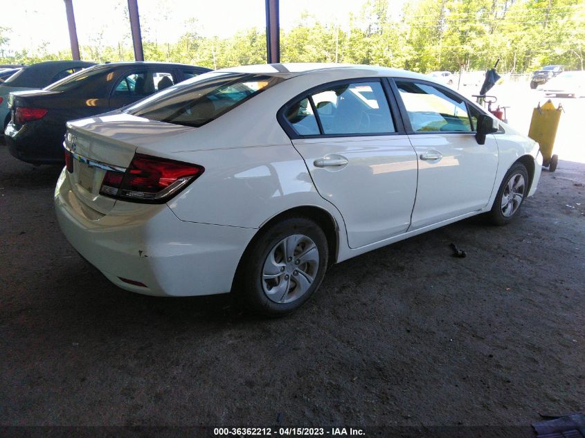 2013 HONDA CIVIC SDN LX - 19XFB2F50DE073305