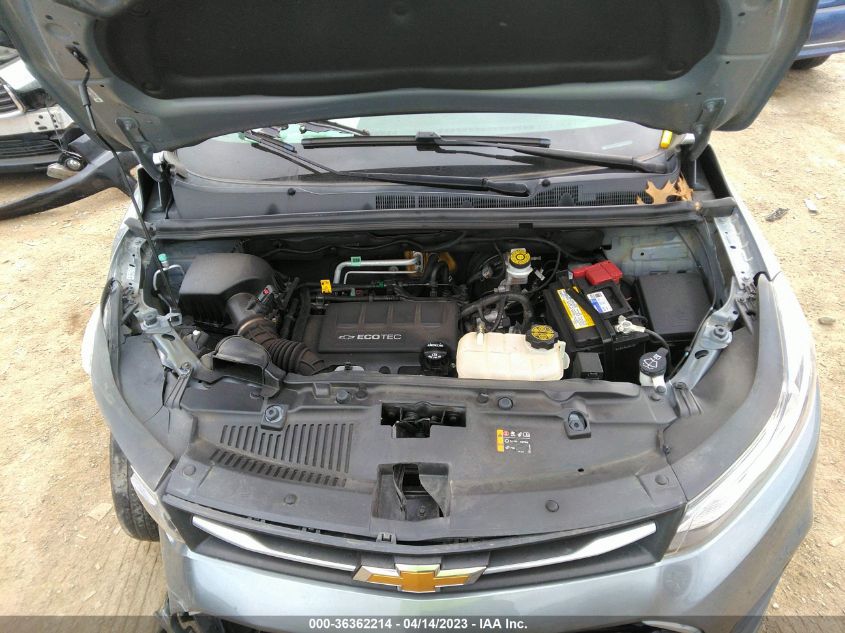 2019 CHEVROLET TRAX LT - KL7CJLSB0KB803423