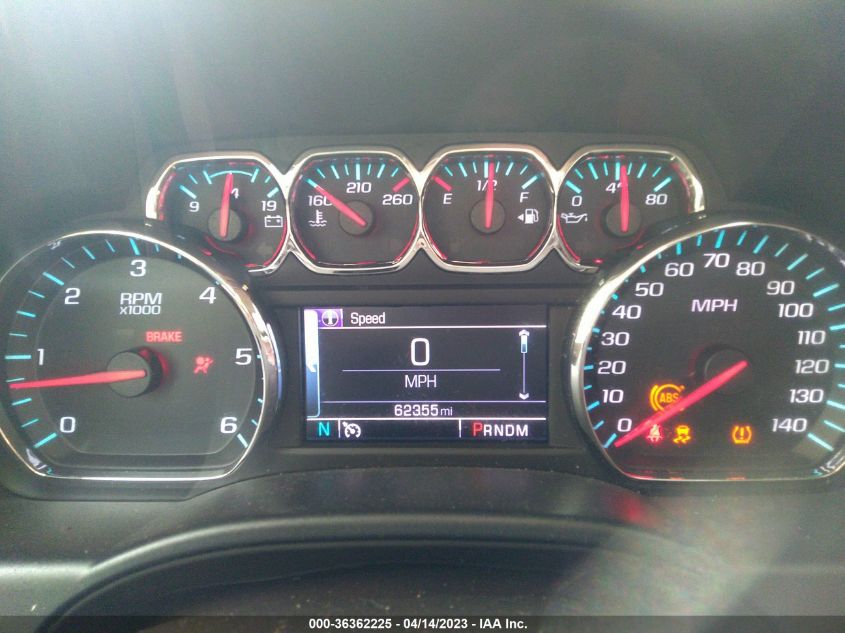 2014 CHEVROLET SILVERADO 1500 HIGH COUNTRY - 3GCUKTEJ5EG320271