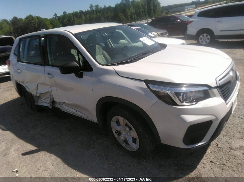 2019 SUBARU FORESTER - JF2SKAAC4KH560109