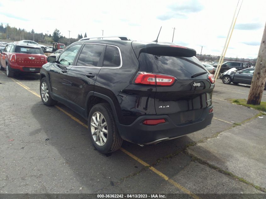 2016 JEEP CHEROKEE LIMITED - 1C4PJMDB8GW326151