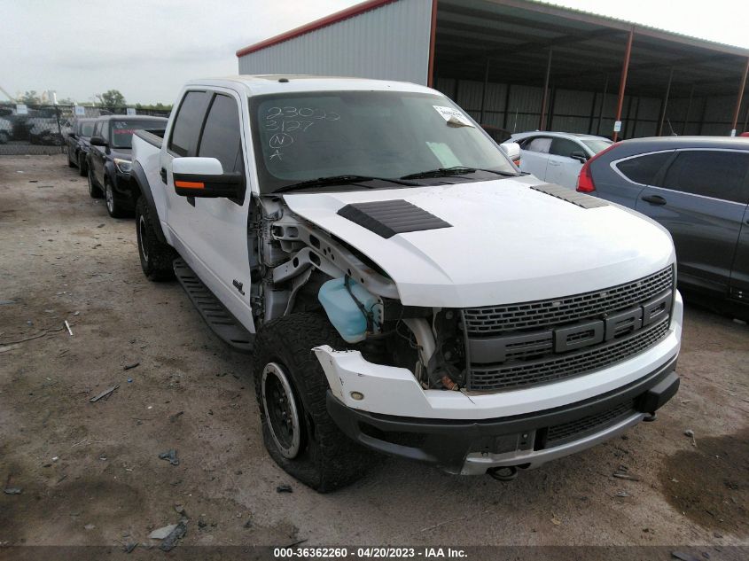 2013 FORD F-150 SVT RAPTOR - 1FTFW1R61DFC27786