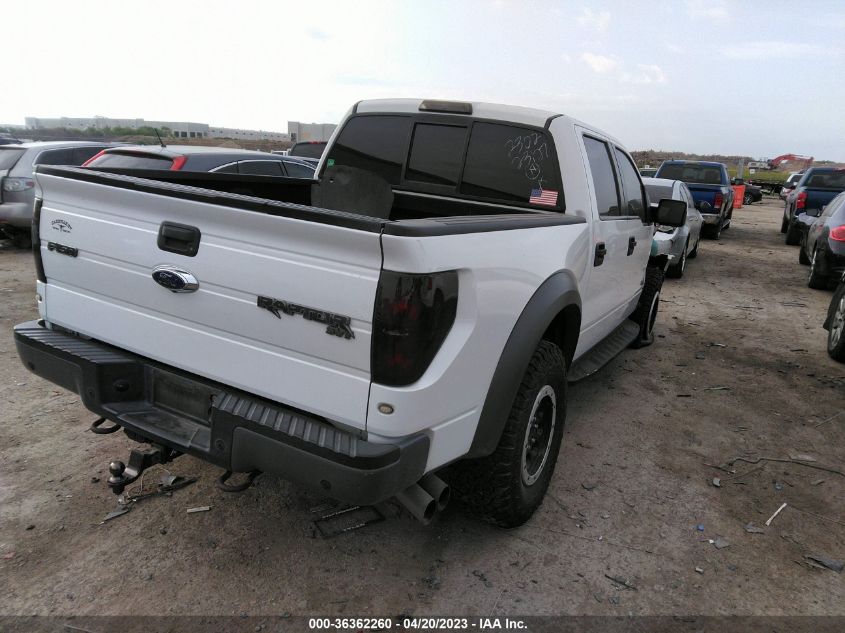 2013 FORD F-150 SVT RAPTOR - 1FTFW1R61DFC27786