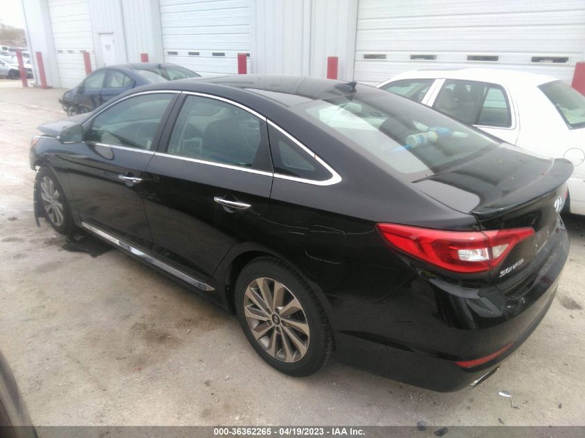 2017 HYUNDAI SONATA SPORT - 5NPE34AF7HH591966