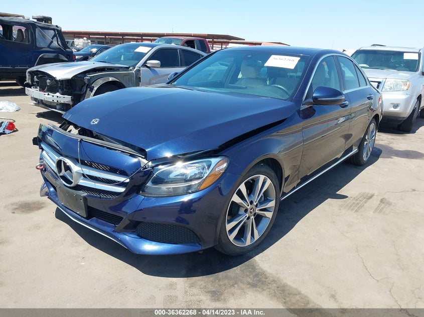 VIN 55SWF4JB8JU253794 2018 MERCEDES-BENZ C-CLASS C 300