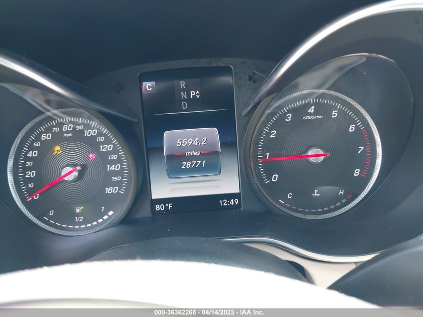 VIN 55SWF4JB8JU253794 2018 MERCEDES-BENZ C-CLASS C 300