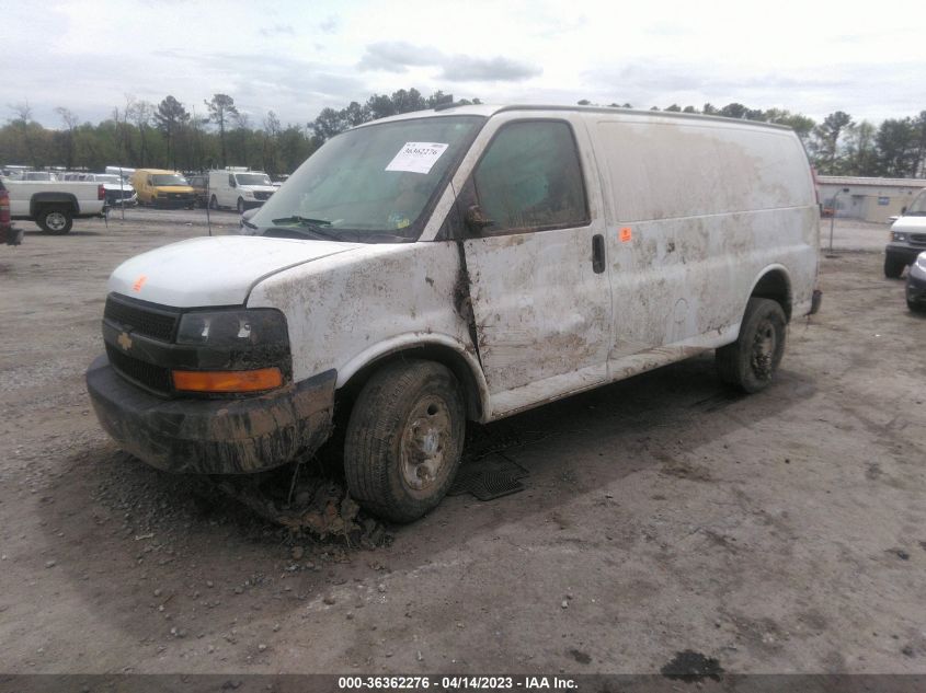 2018 CHEVROLET EXPRESS CARGO VAN - 1GCWGAFG9J1292436