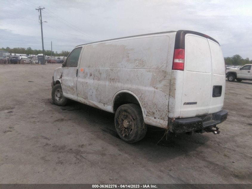 2018 CHEVROLET EXPRESS CARGO VAN - 1GCWGAFG9J1292436