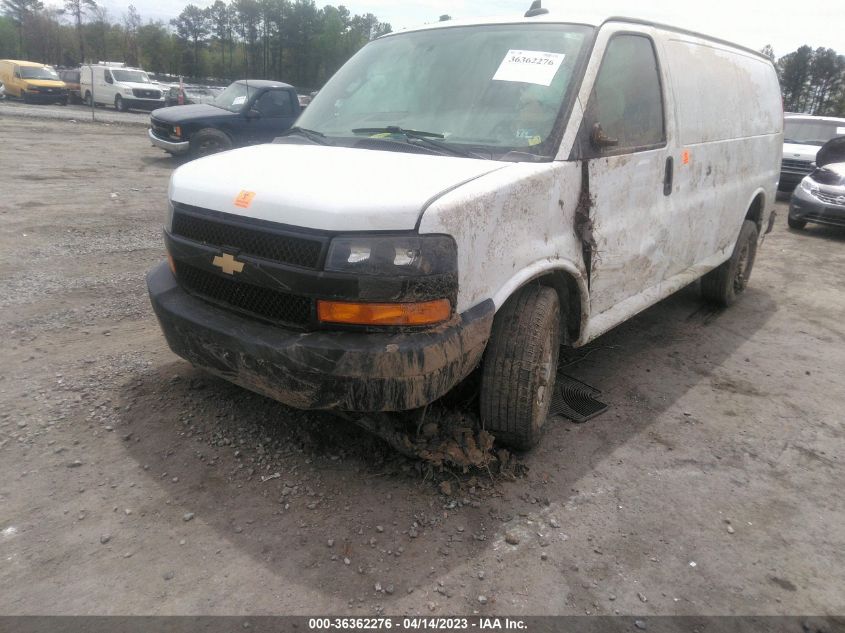2018 CHEVROLET EXPRESS CARGO VAN - 1GCWGAFG9J1292436