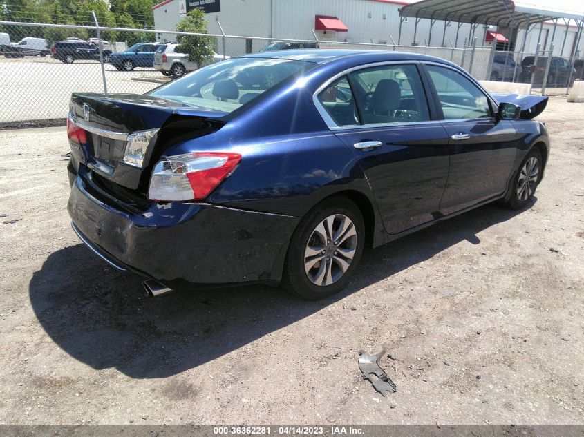 2014 HONDA ACCORD SEDAN LX - 1HGCR2F32EA208786