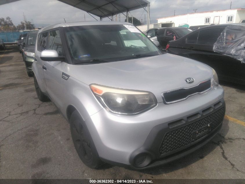 2015 KIA SOUL BASE - KNDJN2A23F7812460