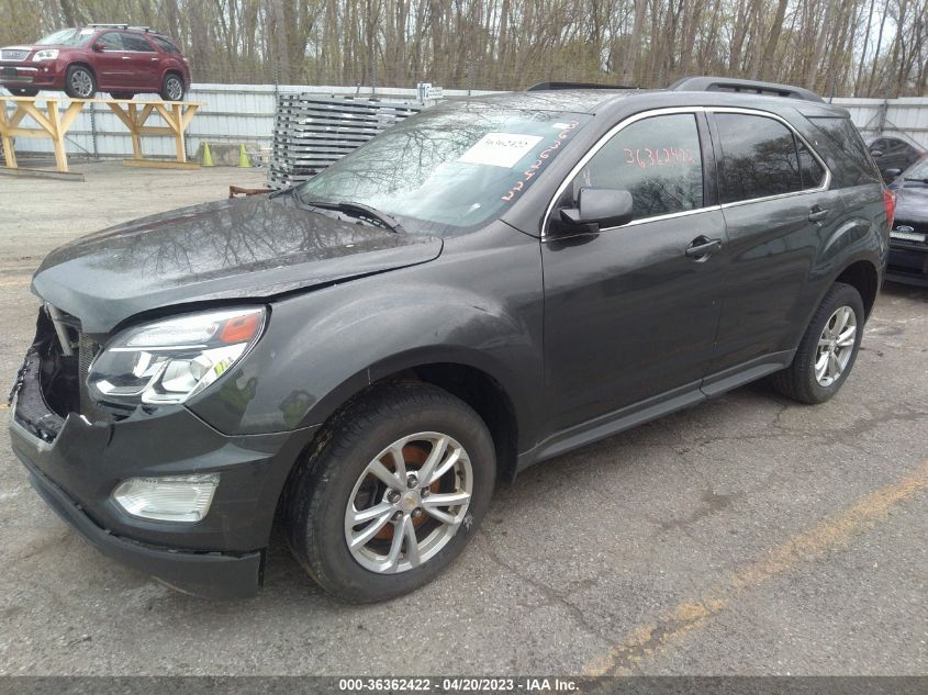 2017 CHEVROLET EQUINOX LT - 2GNFLFEK6H6207565