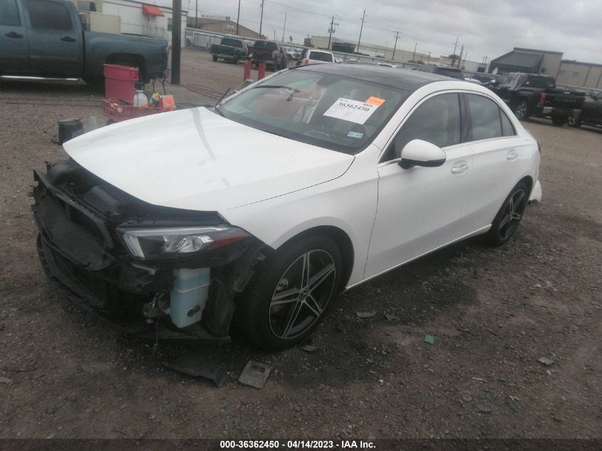2019 MERCEDES-BENZ A-CLASS A 220 - WDD3G4EB1KW036103