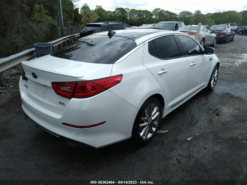 2015 KIA OPTIMA SXL TURBO - 5XXGR4A6XFG447554